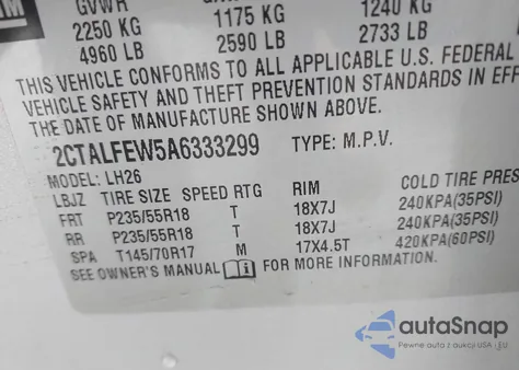 2010 GMC Terrain Slt-1 из США, поврежденный, VIN 2CTALFEW5A6333299